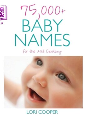 海外直订75,000+ Baby Names for the 21st Century 21世纪75000多个宝宝名字