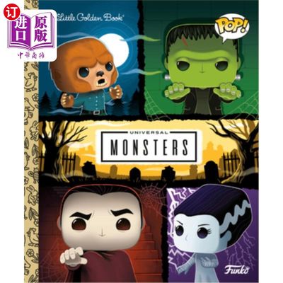 海外直订Universal Monsters Little Golden Book (Funko Pop!) 《怪物小金书》(Funko Pop!)