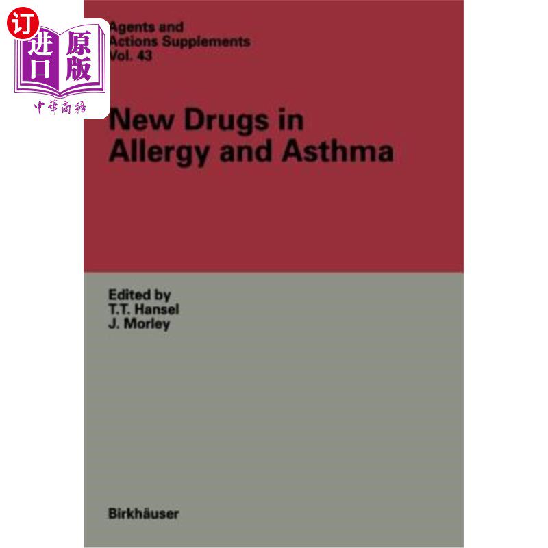 海外直订医药图书New Drugs in Allergy and Asthma 治疗过敏和哮喘的新药