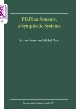 海外直订Pfaffian Systems, K-Symplectic Systems Pfaffian系统，K-辛系统