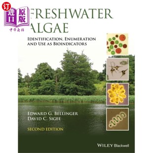 海外直订Freshwater Algae - Identification, Enumeration a... 淡水藻类。鉴定、枚举和用作生物指示剂