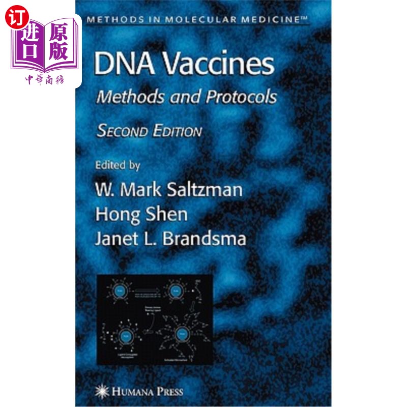海外直订医药图书DNA Vaccines 脱氧核糖核酸疫苗