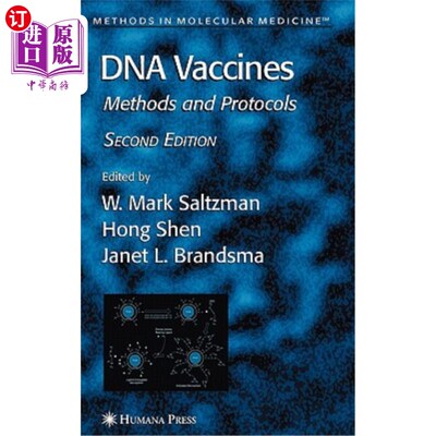 海外直订医药图书DNA Vaccines 脱氧核糖核酸疫苗