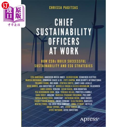 海外直订Chief Sustainability Officers at Work: How Csos Build Successful Sustainability  首席可持续发展官的工作:公