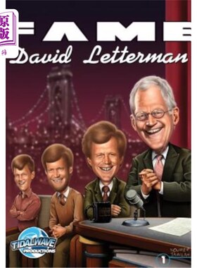 海外直订Fame: David Letterman 名人：大卫·莱特曼