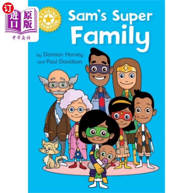 海外直订Reading Champion: Sam's Super Family 阅读冠军:山姆的超级家庭
