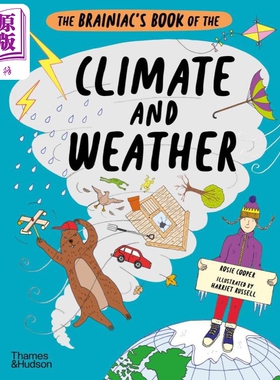 天才之书 气候与天气 The Brainiacs Book of the Climate and Weather 英文原版 儿童科普绘本 精装自然科学读物【中商原版?