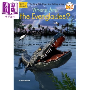 Are 中商原版 历史故事书 哪里是大沼泽地 Where 黑白插图章节 Everglades The 7岁以上 预售 英文原版 进口童书 儿童科普读物