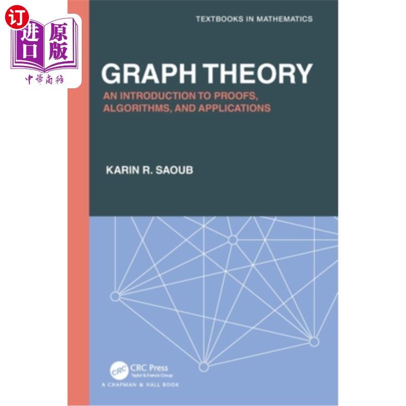 海外直订Graph Theory: An Introduction to Proofs, Algorithms, and Applications 图论:证明、算法和应用导论