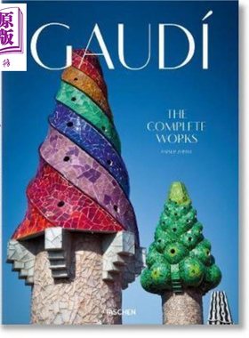预售 Gaudi 安东尼·高迪作品集 进口艺术 加泰罗尼亚现代主义建筑作品集【中商原版】