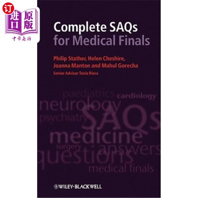 海外直订Complete Saqs for Medical Finals 完成医学期末考试的Saqs