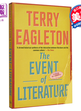 伊格尔顿：文学事件 英文原版 The Event of Literature Terry Eagleton 美学