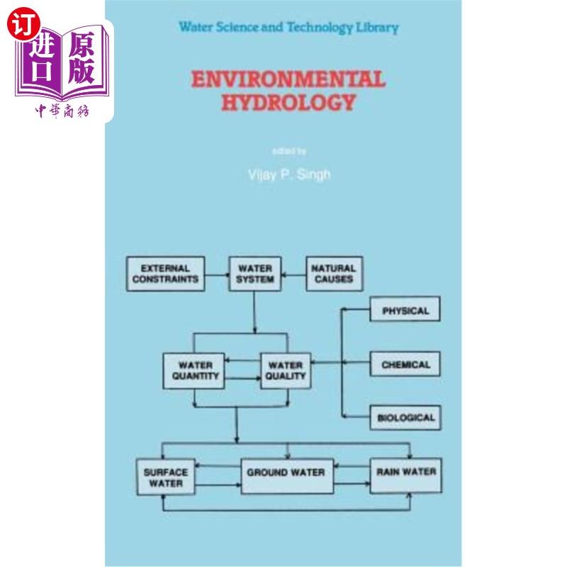 海外直订Environmental Hydrology 环境水文学