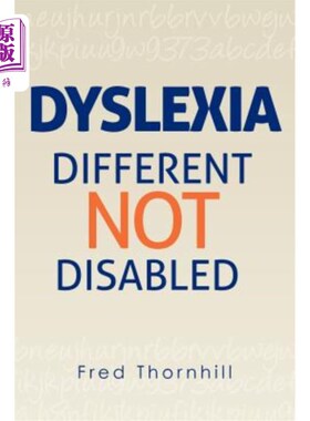 海外直订Dyslexia: Different not Disabled 阅读障碍:不同而不是残疾