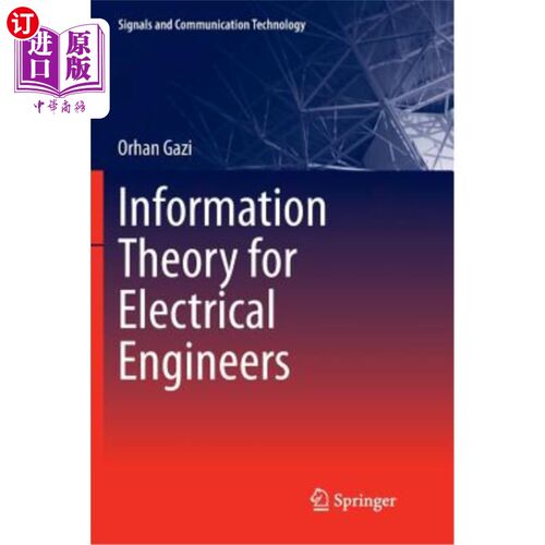 海外直订Information Theory for Electrical Engineers 电工信息论