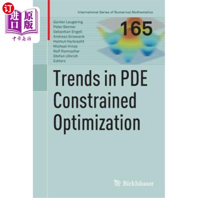 海外直订Trends in Pde Constrained Optimization Pde约束优化的发展趋势