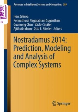 海外直订Nostradamus 2014: Prediction, Modeling and Analysis of Complex Systems 诺查丹玛斯2014:复杂系统的预测、建模