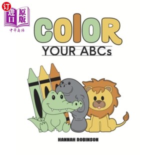 给abc上色 ABCs 海外直订Color Your