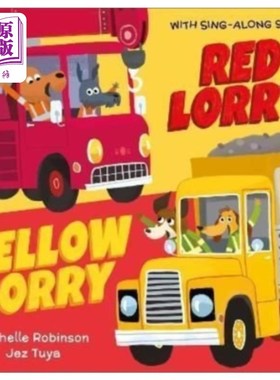 海外直订Red Lorry, Yellow Lorry 红色卡车，黄色卡车