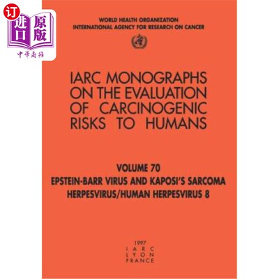 海外直订Epstein-Barr Virus and Kaposi's Sarcoma Herpes Virus/Human Herpesvirus 8 EB病毒和卡波西肉瘤疱疹病毒/人类疱