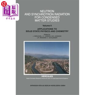凝聚态物质研究中 and Synchrotron Condensed Studies Matter Radiation 海外直订Neutron 中子和同 Applications for