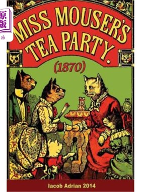 海外直订Miss Mouser's tea party (1870) 穆瑟小姐的茶话会（1870）