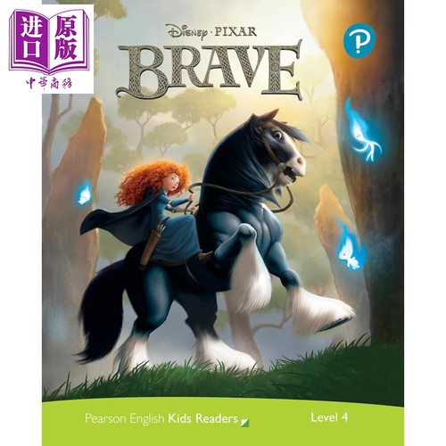 英文原版 级别4 迪士尼儿童读物 勇敢传说 含音频 Level 4 Disney Kids Readers Brave Pack Pearson English【中商原版】
