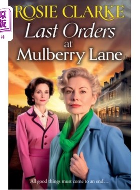 海外直订Last Orders at Mulberry Lane 最后的订单在桑树巷