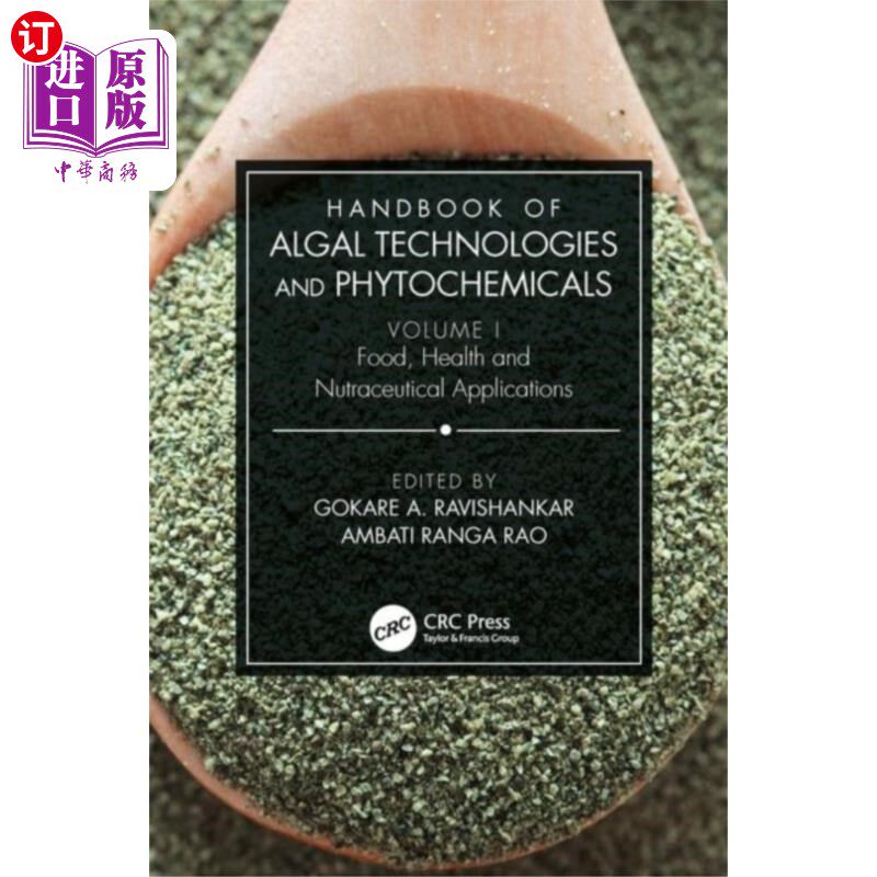 海外直订医药图书Handbook of Algal Technologies and Phytochemicals 藻类技术和植物化学物质手册