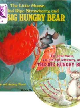 海外直订The Little Mouse, the Red Ripe Strawberry and the Big Hungry Bear 小老鼠，红色成熟的草莓和饥饿的大熊