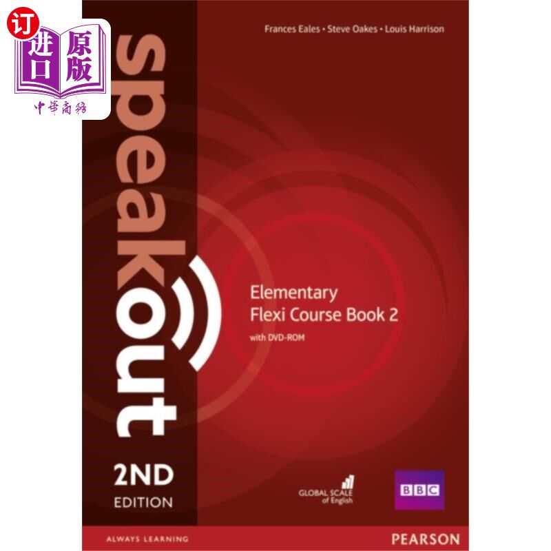 海外直订Speakout Elementary 2nd Edtion Flexi Coursebook ... Speakout初级第二版弹性教材2包