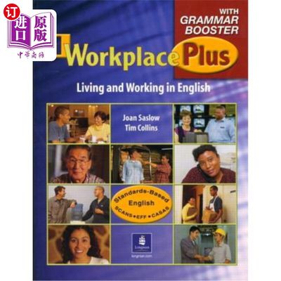 海外直订Workplace Plus 1 with Grammar Booster Food Services Job Pack 职场加1与语法助推器食品服务工作包