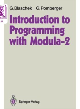 海外直订Introduction to Programming with Modula-2 Modula-2编程入门