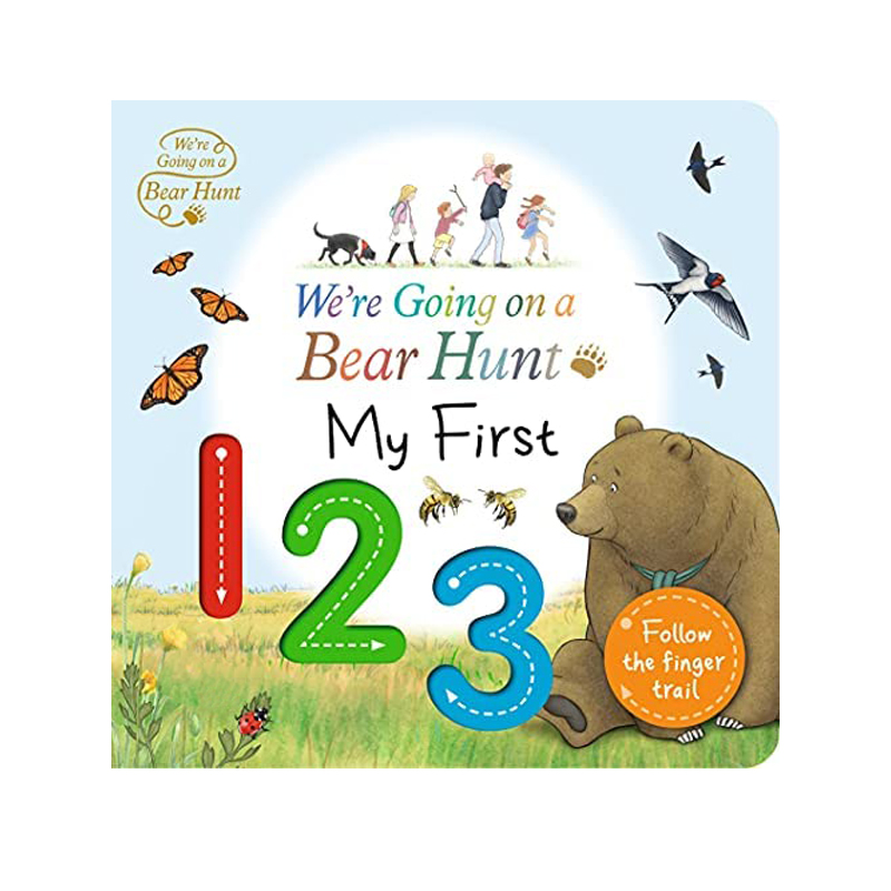 现货 We're Going on a Bear Hunt My First 123 我们一起去猎熊 数字学习 英文原版 儿童绘本 动物故事 3-6岁【中商原版】