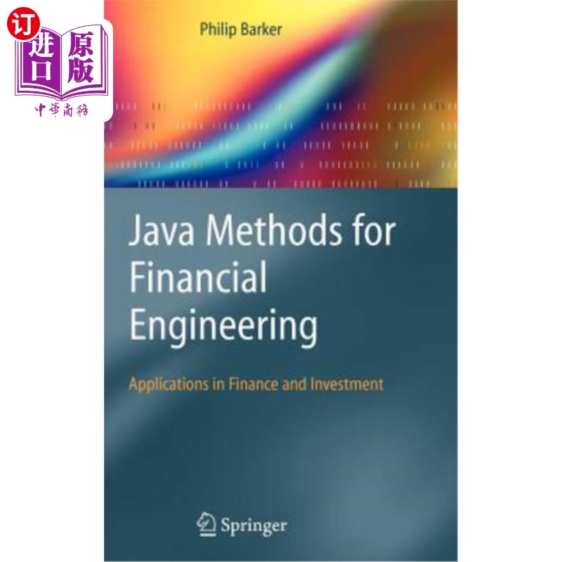 海外直订Java Methods for Financial Engineering: Applications in Finance and Investment Java金融工程方法:在金融和投资