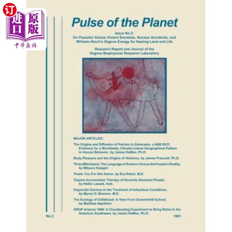 海外直订Pulse of the Planet No.3: On Peaceful Versus Violent Societies, Nuclear Accident 《星球脉动3》:和平与暴力社