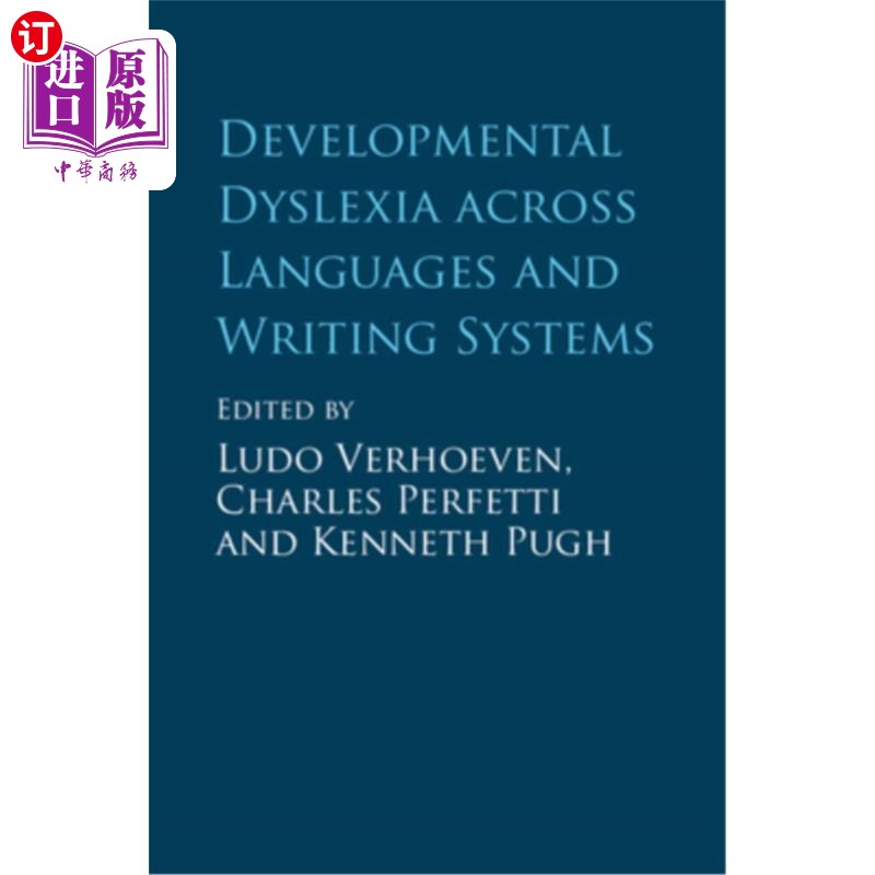 海外直订Developmental Dyslexia Across Languages and Writing Systems 跨语言和书写系统的发展性阅读障碍