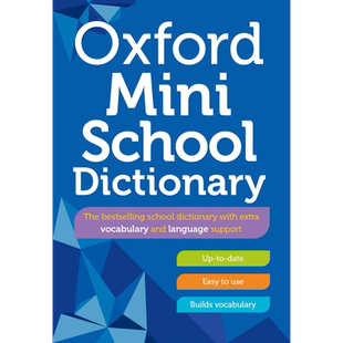 Oxford Mini School Dictionary 2023版牛津迷你学校英语词典【中商原版】