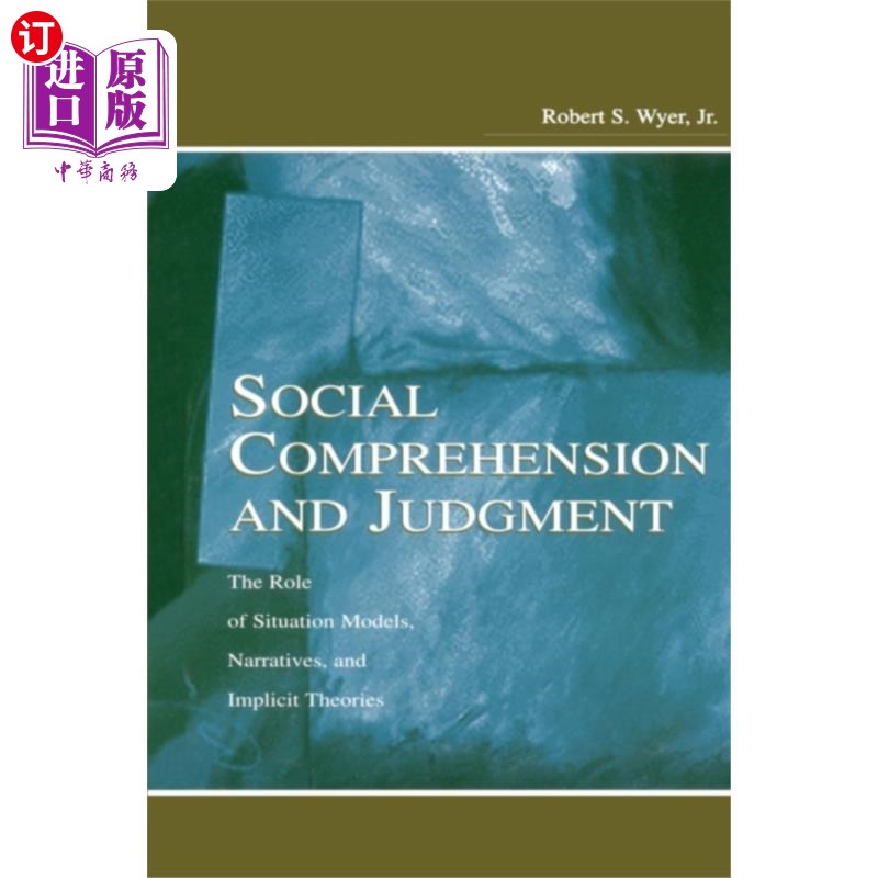 海外直订Social Comprehension and Judgment 社会理解与判断
