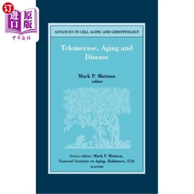 海外直订医药图书Telomerase, Aging and Disease 端粒酶、衰老与疾病
