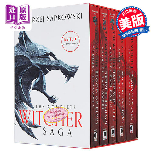 现货猎魔人1-5本套英文原版