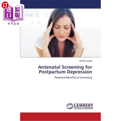 海外直订医药图书Antenatal Screening for Postpartum Depression 产后抑郁症的产前筛查