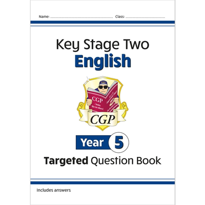 英国原版CGP教辅 New KS2 English Targeted Question Book - Year 5KS2 英语有针对性的问题书 - 5 年级【中商原版】