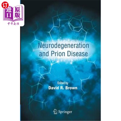 海外直订医药图书Neurodegeneration and Prion Disease 神经退化和朊病毒病