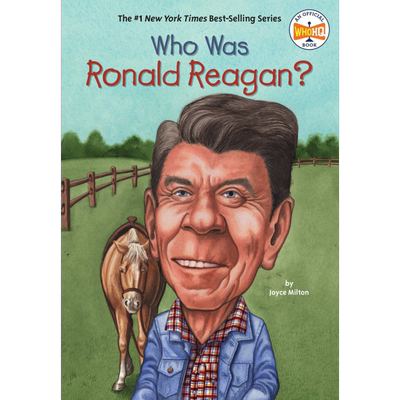 现货 Who Was 系列 谁是罗纳德·里根 Who Was Ronald Reagan 儿童人物传记文学 平装 英文原版 7-12岁【中商原版】