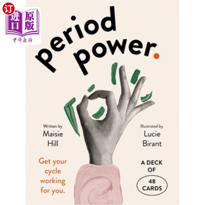 海外直订医药图书Period Power: Get Your Cycle Working for You: A Deck of 48 Cards 周期力量:让你的循环为你工作:一副48张牌