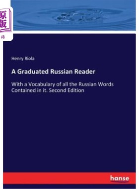 海外直订A Graduated Russian Reader 毕业的俄国读者