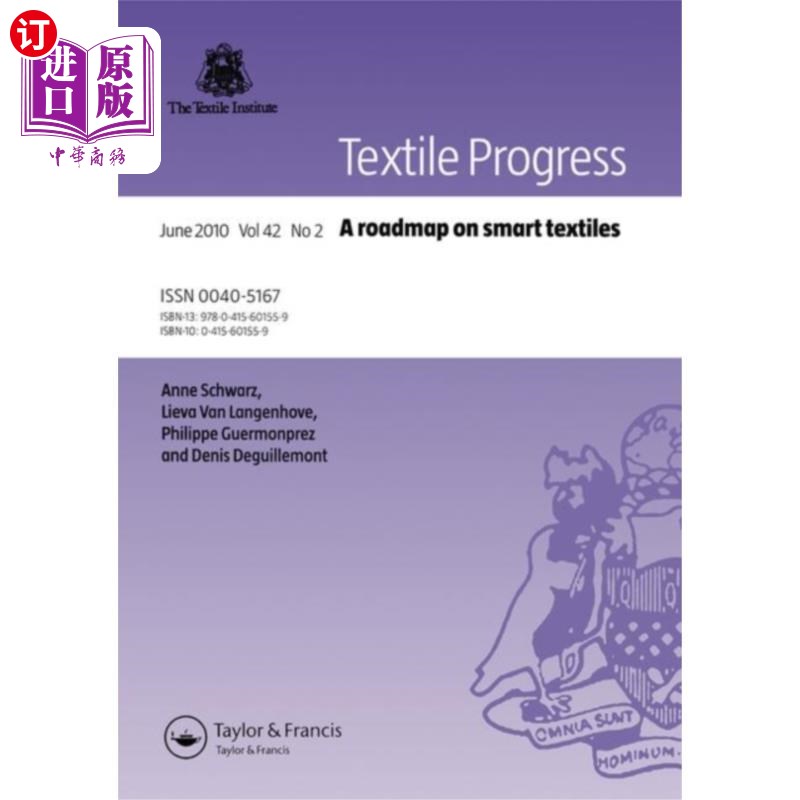 海外直订Roadmap on Smart Textiles 智能纺织品路线图