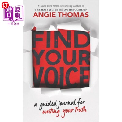 海外直订Find Your Voice: A Guided Journal for Writing Your Truth 找到你的声音:一本写你的真相的指导性日记