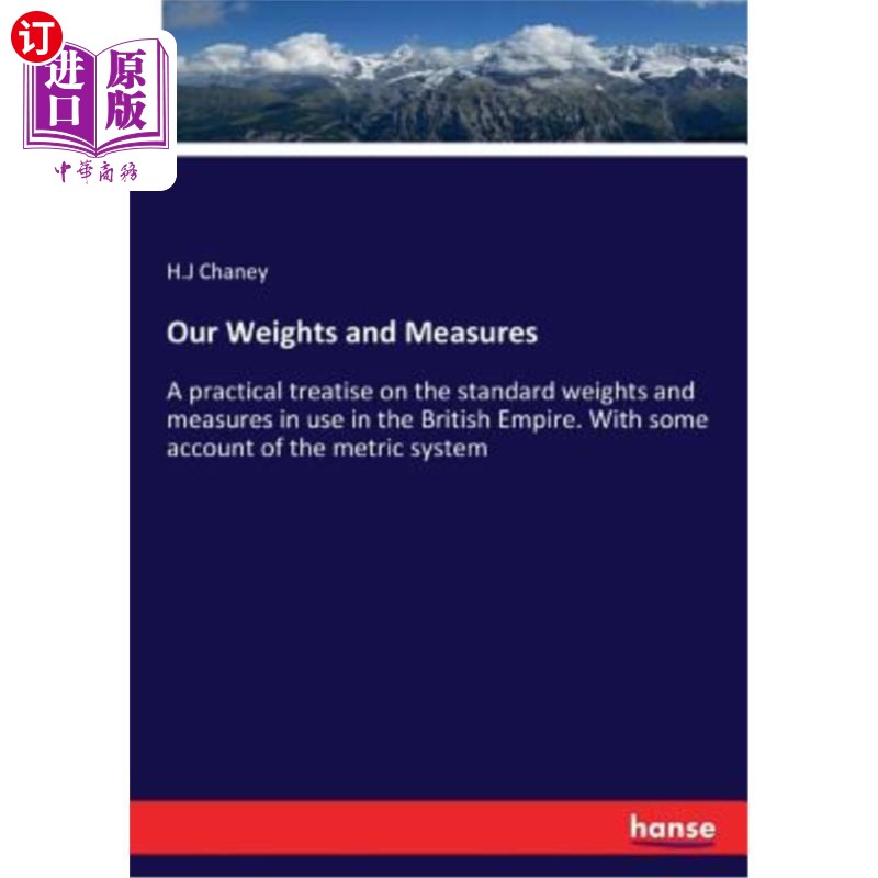 海外直订Our Weights and Measures 我们的度量衡